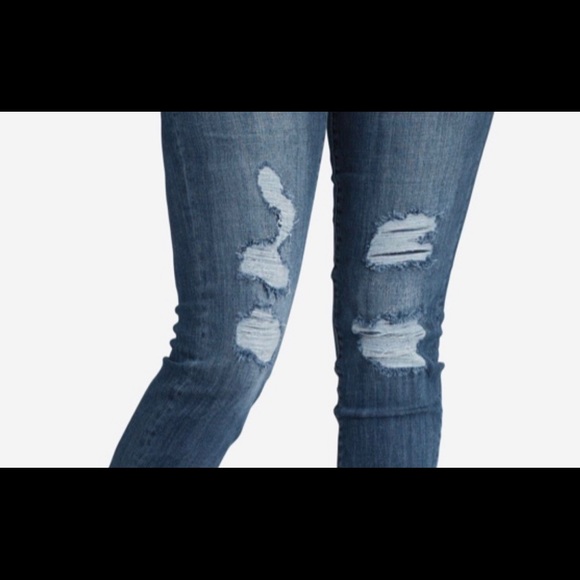 🆕  Distressed jeans (16W) by denim 24/7 - Picture 3 of 4